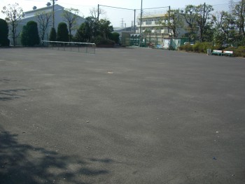 その砂利を整えたら完成です。